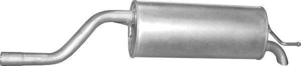 Einddemper, Uitlaat Fiat Grande Punto, Opel Corsa D, Auto-onderdelen, Uitlaatsystemen, Nieuw, Verzenden