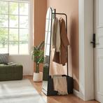 Staande garderobespiegel Kuonta met kledingrek 165x40x51 cm, Huis en Inrichting, Woonaccessoires | Spiegels, Verzenden, Nieuw