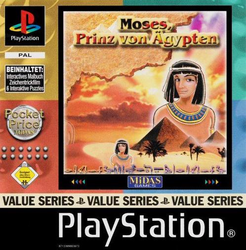 Moses Prince of Egypt-Value Series Duits (PlayStation 1), Spelcomputers en Games, Games | Sony PlayStation 1, Zo goed als nieuw