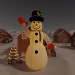XXL Sneeuwpop met LED - Retourdeal - Tuin/Huis Decoratie, Diversen, Kerst, Ophalen of Verzenden, Nieuw