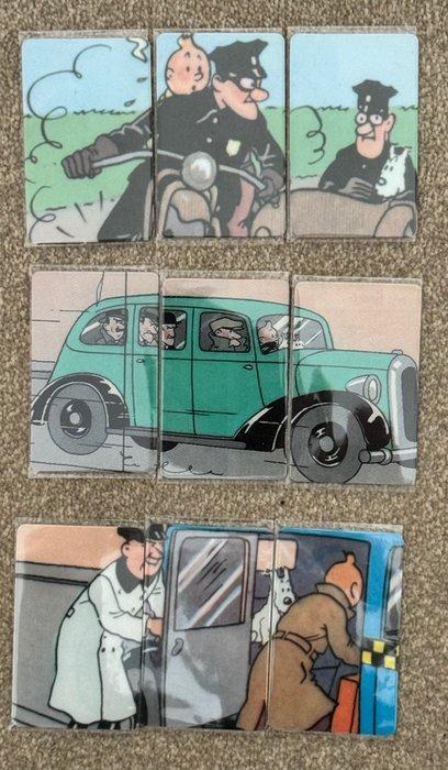 Set of 8 Telecard puzzle - British Telecom - Tintin - 2002, Boeken, Strips | Comics
