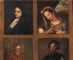 Italiaanse school (XIX) - Portraits (darunter Papst Julius, Antiek en Kunst