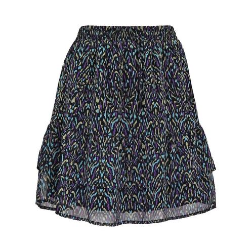EsQualo • korte rok magical earth • 34, Kleding | Dames, Rokken, Zwart, Nieuw, Maat 34 (XS) of kleiner, Verzenden