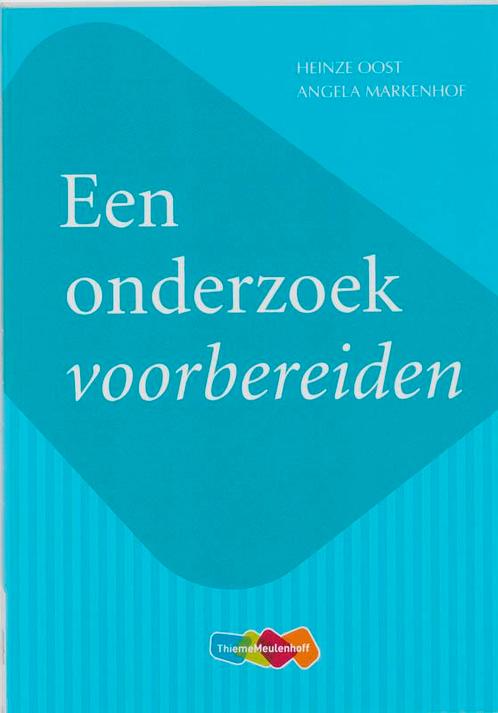 Een onderzoek voorbereiden 9789006978131 Heinze Oost, Boeken, Schoolboeken, Gelezen, Verzenden