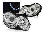 Daylight Chrome koplampen geschikt voor Mercedes CLK W209, Auto-onderdelen, Verlichting, Nieuw, Mercedes-Benz, Verzenden