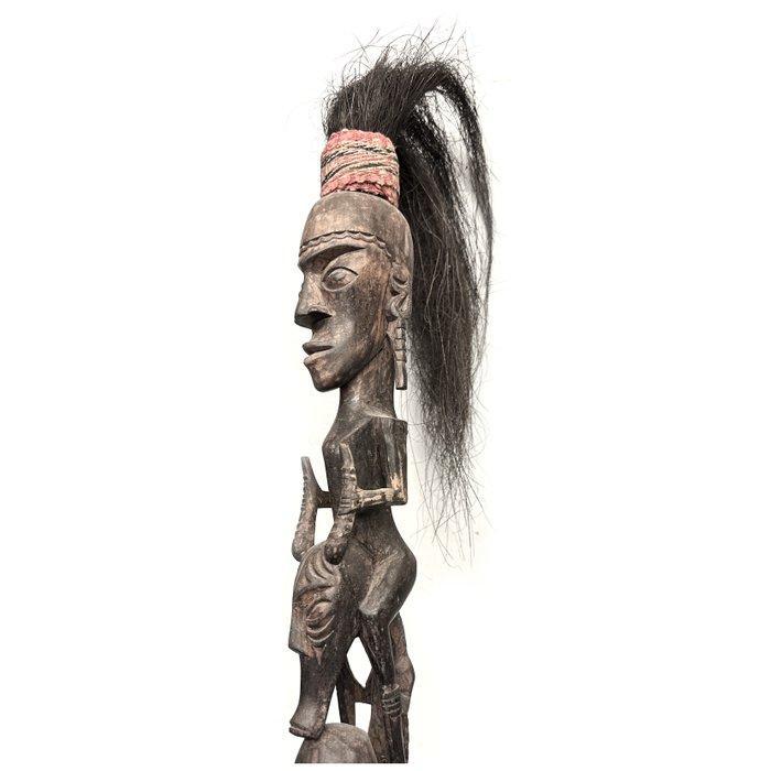 Priesterstaf - tunggal malehat - Toba Batak - Indonesië, Antiek en Kunst, Kunst | Niet-Westerse kunst