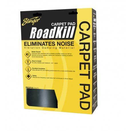 Stinger RKCP12 Roadkill Expert Series Carpet Pad demping en, Auto diversen, Overige Auto diversen, Verzenden