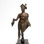 Oud-Romeins Brons Mercuriusfiguur (Hermes), Antiek en Kunst