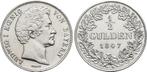 1/2 Gulden 1847 Bayern Ludwig I 1825-1848, Verzenden