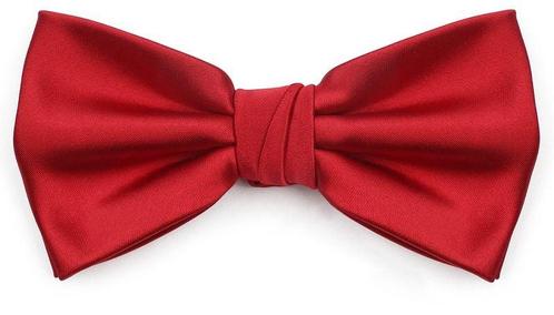 Suitable Satin Strik Rood maat one size Heren, Kleding | Heren, Stropdassen, Effen, Rood, Nieuw, Verzenden