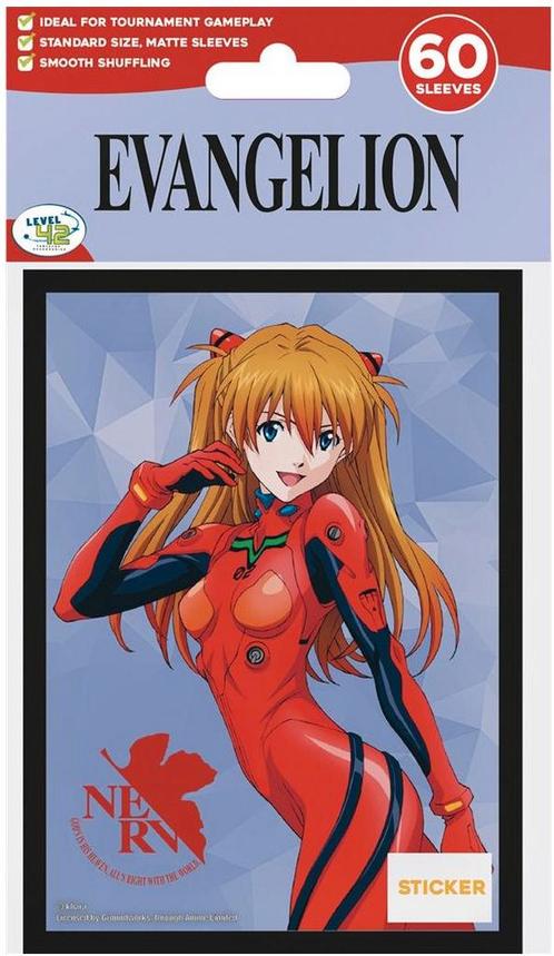 Dont Panic Games Neon Genesis Evangelion Card Sleeves, Hobby en Vrije tijd, Verzamelkaartspellen | Overige, Nieuw, Ophalen of Verzenden