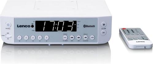 Lenco KCR-100WH - Keukenradio met Bluetooth? LED scherm en, Audio, Tv en Foto, Mp3-spelers | Overige merken, Verzenden