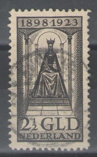 Nederland 1923 - Regeringsjubileum Wilhelmina - NVPH 130 beschikbaar voor biedingen