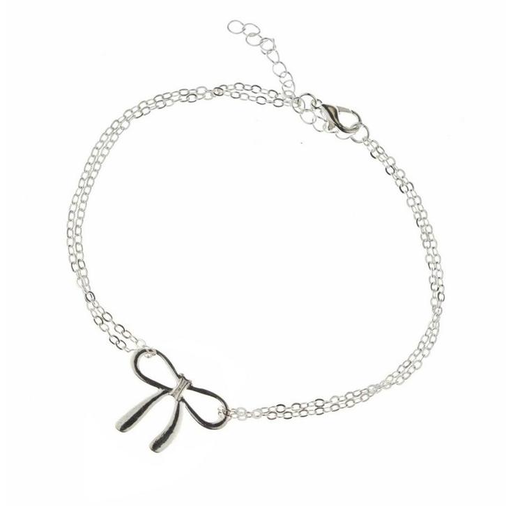 Fako Bijoux - Enkelbandje - Strikje, Sieraden, Tassen en Uiterlijk, Enkelbandjes en Enkelkettinkjes, Verzenden