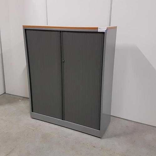 Ahrend roldeurkast grijs - 145x120x45 cm, Antiek en Kunst, Antiek | Bestek, Ophalen of Verzenden