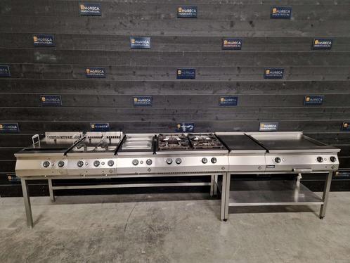 Kooklijn | keukenlijn | MKN | bakplaat | friteuse | au, Zakelijke goederen, Horeca | Keukenapparatuur, Gebruikt, Fornuis, Frituur en Grillen