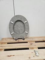 Toiletzitting Allibert Naturo 36,7 x 45 cm Licht Beton, Ophalen of Verzenden, Nieuw