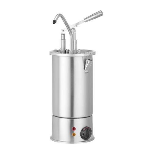 Hendi Sausverwarmer met pomp 3L, Hobby en Vrije tijd, Taarten en Cupcakes maken, Nieuw, Verzenden