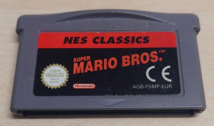 NES classics Super Mario Bros losse cassette (Gameboy, Spelcomputers en Games, Games | Nintendo Game Boy, Zo goed als nieuw, Ophalen of Verzenden