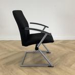 Grammer Office design vergaderstoel,  zwart - grijs, Huis en Inrichting, Stoelen, Gebruikt, Zwart, Ophalen of Verzenden, Eén