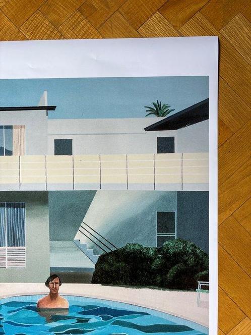 David Hockney (after) - Portrait of Nick Wilder, 1966 /, Antiek en Kunst, Kunst | Tekeningen en Foto's
