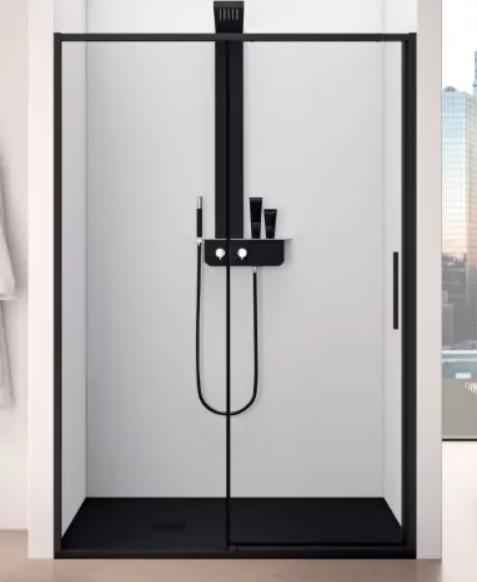 Lacus Torcello Schuifdeur Tweedelig – 140 x 200 cm – Helder, Doe-het-zelf en Verbouw, Sanitair, Bad, Nieuw, Glas, Ophalen of Verzenden