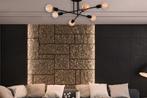 Industriële zwarte hanglamp