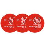 Red One Full Force Aqua Wax Rood 3x150ml, Ophalen of Verzenden, Nieuw, Gel, Wax, Haarlak of Mousse