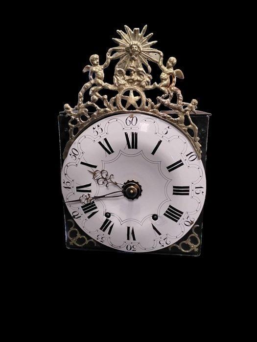 Comtoise klok - Metaal - 1800-1850 - Zonnecomtoise, Antiek en Kunst, Antiek | Klokken