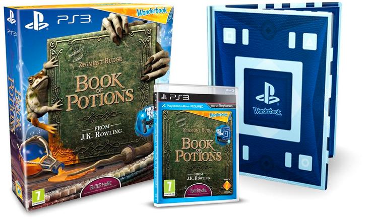 Playstation 3 Wonderbook: Book of Potions (Compleet in doos), Spelcomputers en Games, Games | Sony PlayStation 3, Zo goed als nieuw