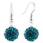 Fako Bijoux - Oorbellen - Disco Dots - Hanger - Helblauw, Sieraden, Tassen en Uiterlijk, Oorbellen, Verzenden, Nieuw