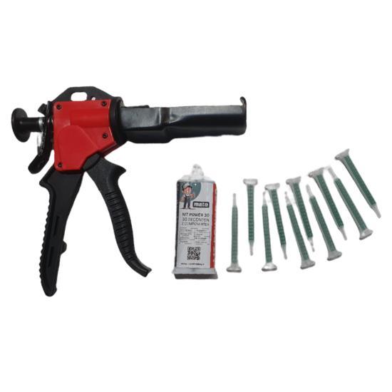MT Set 1x MT30 2 componentenlijm 30 seconden, 1 pistool en 1, Doe-het-zelf en Verbouw, Overige Doe-het-zelf en Verbouw, Verzenden