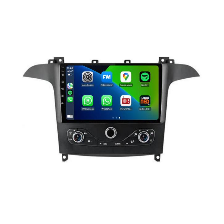 Ford Galaxy Android 13 Autoradio 2006 t/m 2016 Carplay &, Auto diversen, Autoradio's, Nieuw, Ophalen of Verzenden