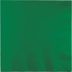 Groene Servetten 3-Laags 33cm 50st, Verzenden, Nieuw