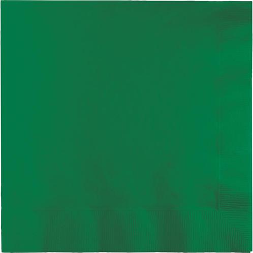Groene Servetten 3-Laags 33cm 50st, Hobby en Vrije tijd, Feestartikelen, Nieuw, Verzenden