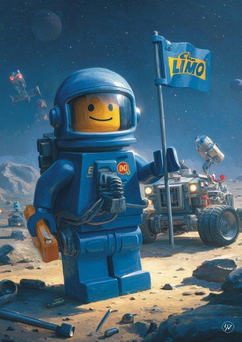 SDIMART - Work on the Moon Lego Art Limited Edition, Kinderen en Baby's, Speelgoed | Duplo en Lego