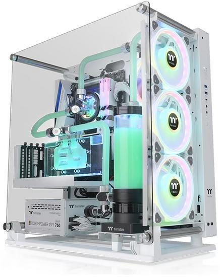 Magazijn opruiming Thermaltake Core P3 TG Pro Wit behuizi..., Computers en Software, Computerbehuizingen, Nieuw, Verzenden