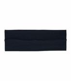 Haarband Basic 8cm Donker Blauw, Nieuw