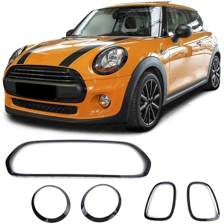 Black-Out pakket Mini Cooper F55 F56 F57 14-18 Grill /, Auto-onderdelen, Overige Auto-onderdelen, Ophalen of Verzenden