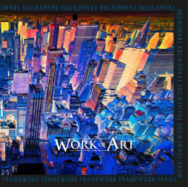 lp nieuw - Work Of Art - Framework, Cd's en Dvd's, Vinyl | Hardrock en Metal, Zo goed als nieuw, Verzenden