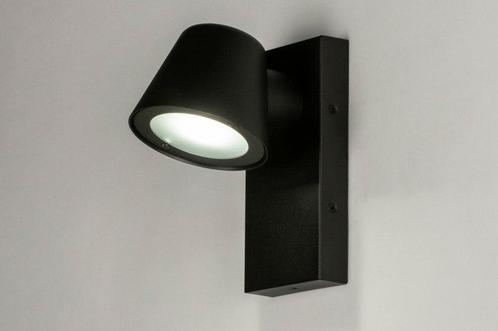 Rietveld Wandlampen - Zwart - Metaal, Aluminium, Huis en Inrichting, Lampen | Wandlampen, Verzenden