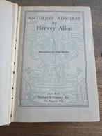 Hervey Allen; Allan McNab - Anthony Adverse - 1933, Antiek en Kunst