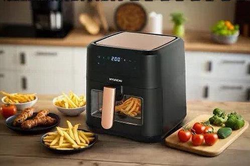 Hyundai Electronics – The Cube – Airfryer – 5Liter –, Witgoed en Apparatuur, Airfryers, Nieuw, Verzenden