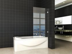 Aanbieding: Profielloze draaibare badwand 800x1500 6mm NANO, Doe-het-zelf en Verbouw, Sanitair, Ophalen of Verzenden