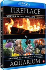 Fireplace & Aquarium (Blu-ray), Cd's en Dvd's, Blu-ray, Verzenden, Gebruikt