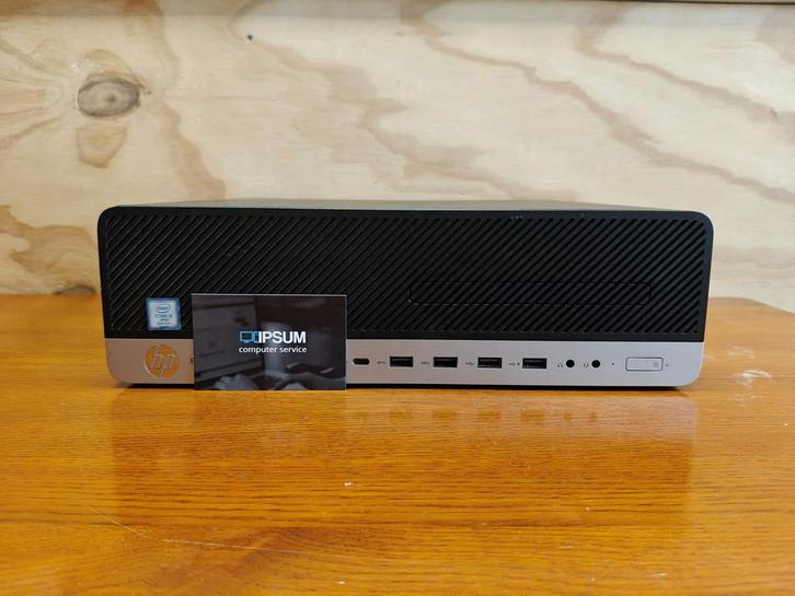 HP Elitedesk 800 G4 SFF | i5 8500 | 16gb DDR4 | 250gb SSD..., Computers en Software, Desktop Pc's, 3 tot 4 Ghz, SSD, Refurbished