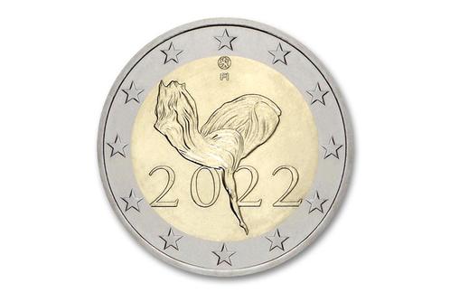 2 euro 100 jaar Nationaal Ballet 2022 Finland, Postzegels en Munten, Munten | Europa | Euromunten, Verzenden