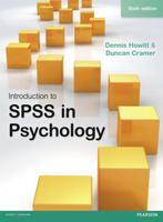 Introduction to SPSS in Psychology, 9781292000695, Verzenden, Zo goed als nieuw, Studieboeken