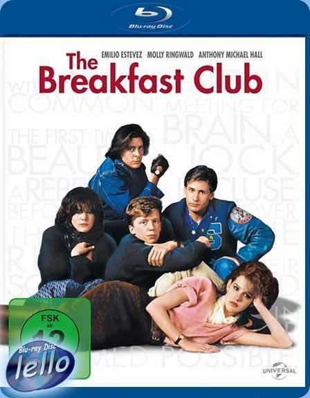 Blu-ray: The Breakfast Club, 30th AE (1985 Emilio Estevez)DE, Cd's en Dvd's, Blu-ray, Nieuw in verpakking, Humor en Cabaret, Ophalen of Verzenden