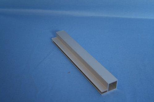 AL 4014 Aluminium blank 20x20x1.5mm met 1 flens 4mm, Dieren en Toebehoren, Vogels | Hokken en Kooien, Nieuw, Ophalen of Verzenden